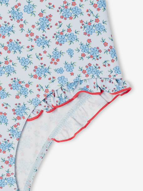 Swimsuit for Girls sky blue - vertbaudet enfant 