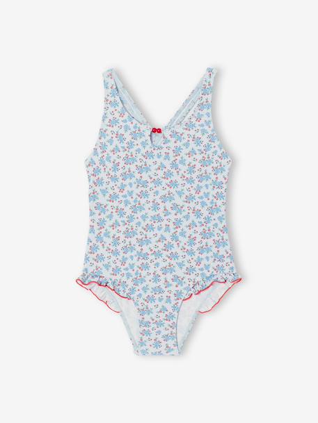 Swimsuit for Girls sky blue - vertbaudet enfant 
