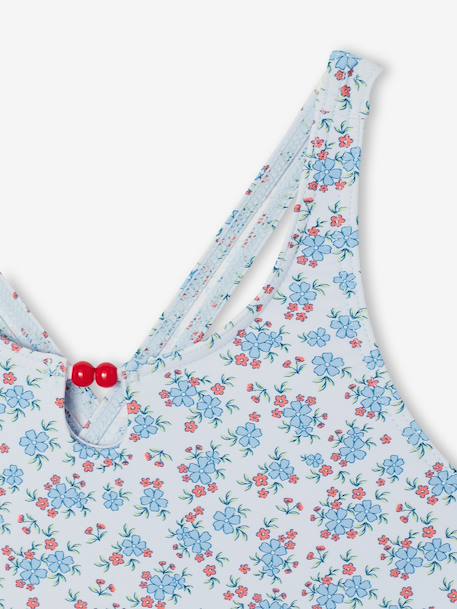 Swimsuit for Girls sky blue - vertbaudet enfant 