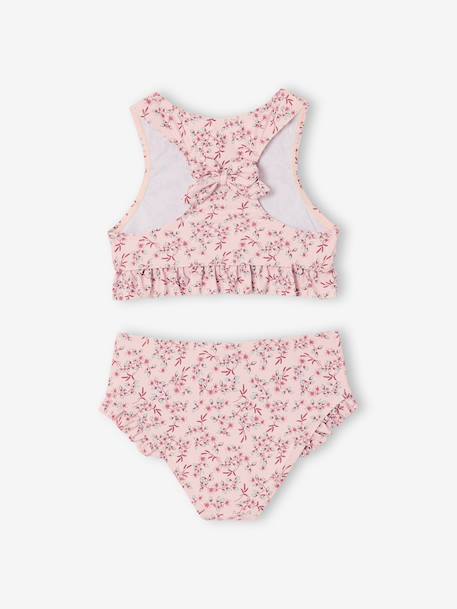 2-Piece Swimsuit for Girls pale pink - vertbaudet enfant 