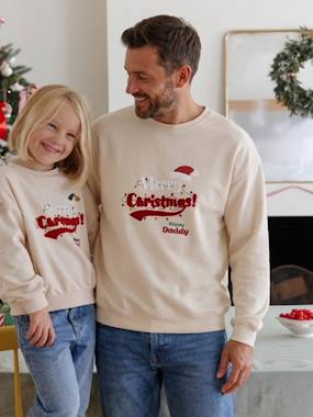 Christmas Sweatshirt for Men, Family Capsule Collection - vertbaudet enfant Maternity-Christmas Sweatshirt for Men, Family Capsule Collection