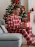 Men's Christmas capsule flannel pyjamas chequered red - vertbaudet enfant 
