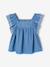 Girl's denim blouse stone - vertbaudet enfant 