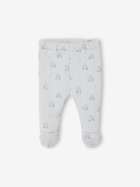 Quilted Set for Newborns aqua green+rose - vertbaudet enfant 