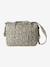 JOIOSA cotton muslin changing bag bronze+ecru+night blue+printed beige - vertbaudet enfant 