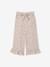 Frilled Bermuda Shorts in Cotton Gauze for Girls printed blue+printed white - vertbaudet enfant 