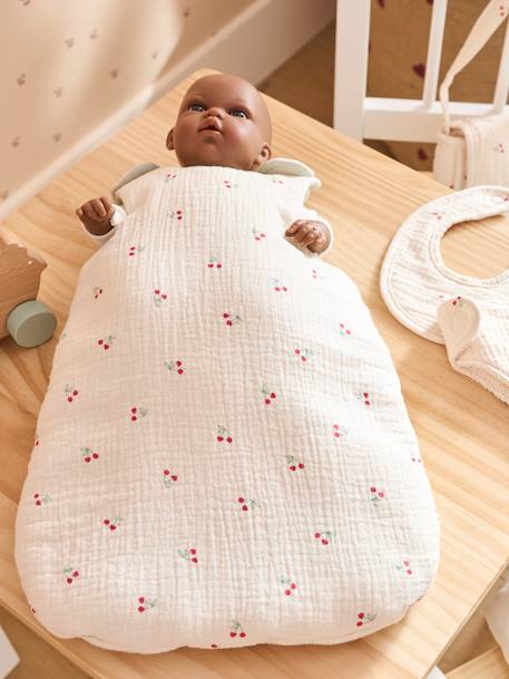 Gigoteuse poupon personnalisable rose+rouge - vertbaudet enfant 