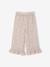 Frilled Bermuda Shorts in Cotton Gauze for Girls printed blue+printed white - vertbaudet enfant 