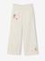 Wide-Leg Trousers in Cotton Gauze for Girls ecru - vertbaudet enfant 