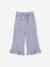 Frilled Bermuda Shorts in Cotton Gauze for Girls printed blue+printed white - vertbaudet enfant 