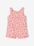 Printed Jumpsuit for Babies coral+printed blue - vertbaudet enfant 