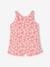 Printed Jumpsuit for Babies coral+printed blue - vertbaudet enfant 