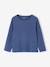 Lot de 3 t-shirts fille fantaisie manches longues anthracite+bleu grisé+corail+indigo+rose - vertbaudet enfant 