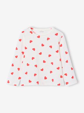 Fille-Lot de 3 t-shirts fille fantaisie manches longues