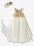 Princess Costume with Veil & Crown Blue+emerald green+Gold+Pink - vertbaudet enfant 