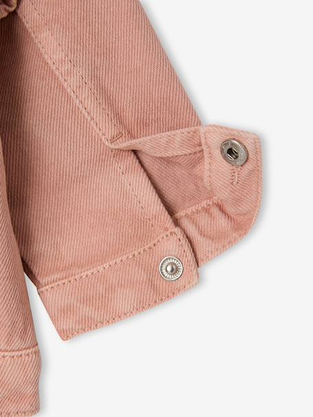 Frilly jacket for baby girls rosy - vertbaudet enfant 