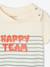 Boys' organic cotton t-shirt ecru - vertbaudet enfant 