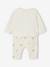 Ensemble bébé sweat et pantalon écru+rose pâle - vertbaudet enfant 