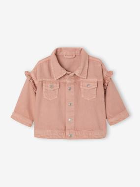 Veste bébé fille volantée  - vertbaudet enfant