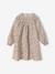 Girl's sherpa dress and cardigan set ecru - vertbaudet enfant 