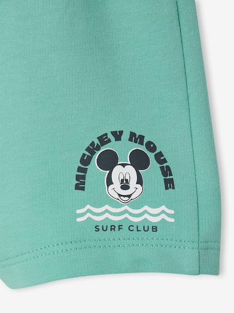 Mickey Mouse Shorts & T-Shirt Set for Babies mint green - vertbaudet enfant 