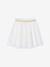 Girl's tulle skirt with lurex embroidery white - vertbaudet enfant 