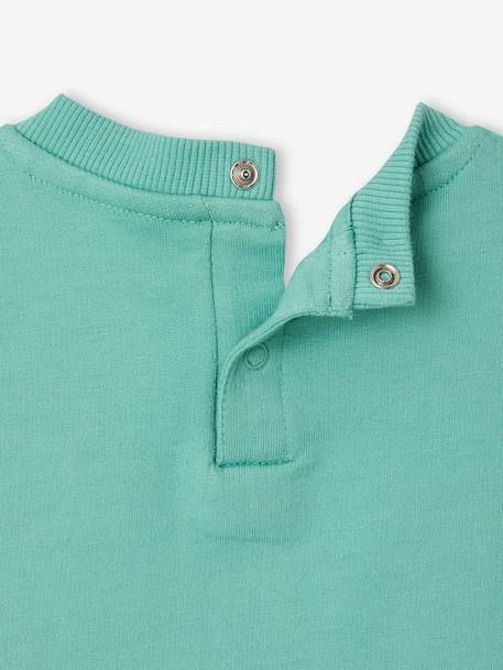 Mickey Mouse Shorts & T-Shirt Set for Babies mint green - vertbaudet enfant 