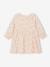 Baby girl's dress in cotton gauze ecru - vertbaudet enfant 