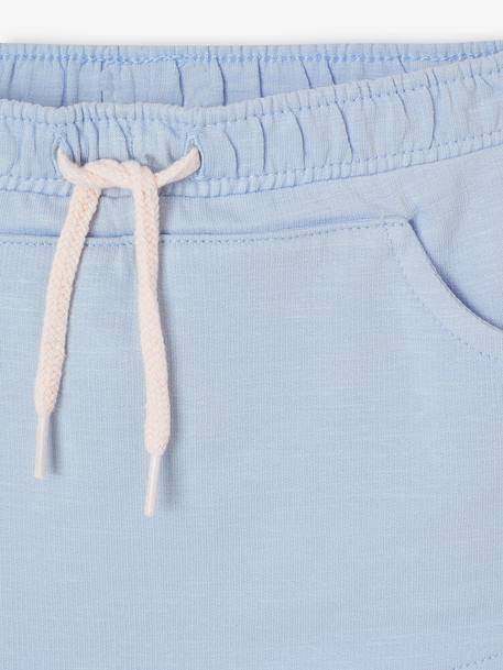 Lot 2 bermudas bébé garçon en molleton rayé bleu - vertbaudet enfant 