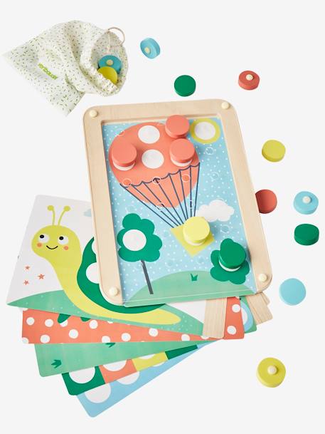 My 1st Colours Game - Wood FSC® Certified Wood/Multi - vertbaudet enfant 