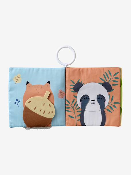 Animal peek-a-boo book multicoloured - vertbaudet enfant 
