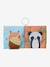 Animal peek-a-boo book multicoloured - vertbaudet enfant 