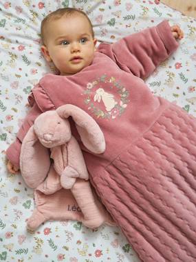 Bedding & Decor-Baby sleeping bag with detachable long sleeves, ENCHANTED RABBIT 