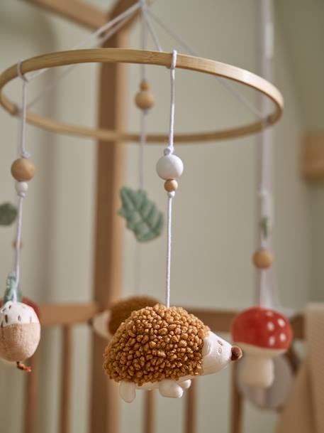 HERISSON musical cot mobile beige - vertbaudet enfant 