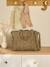 Sac à langer en gaze de coton JOIOSA beige imprimé+bleu nuit+bronze+écru - vertbaudet enfant 