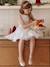 Girl's Christmas dress with sequins and tulle ecru - vertbaudet enfant 