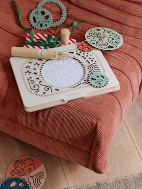 -Coffret créatif spirales et mandalas en bois FSC®