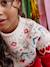 Girl's Christmas jacquard jumper red - vertbaudet enfant 