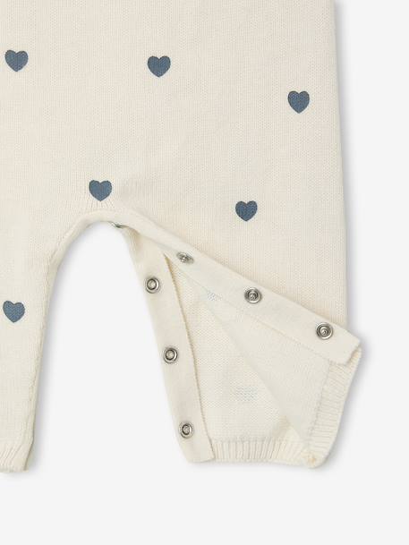 Coffret naissance salopette fille et bandeau écru - vertbaudet enfant 