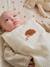 Sleeveless Baby Sleeping Bag in Cotton Gauze, HEDGEHOG striped beige - vertbaudet enfant 