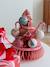 Coffret 6 boules de Noël 3D rouge imprimé - vertbaudet enfant 