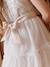 Girl's Christmas dress with sequins and tulle ecru - vertbaudet enfant 