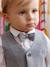 Boys' shirt, bow tie and cardigan set white - vertbaudet enfant 