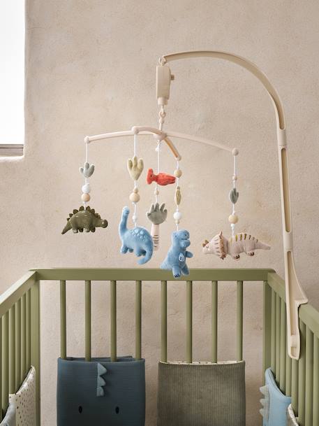 Musical dinosaur mobile MINISAURUS beige - vertbaudet enfant 