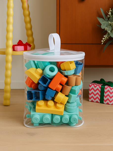 Construction Brick Set multicoloured - vertbaudet enfant 