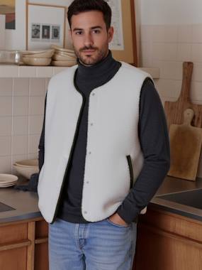 -Men's reversible cardigan from the family capsule collection 