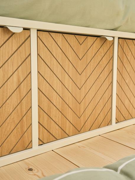 Door for Cubbyhole Unit, Chevron wood - vertbaudet enfant 