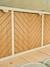 Porte pour meuble à cases chevrons bois - vertbaudet enfant 