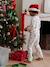 Unisex Velour Pyjamas & Beanie Set, Christmas Capsule Collection ecru - vertbaudet enfant 