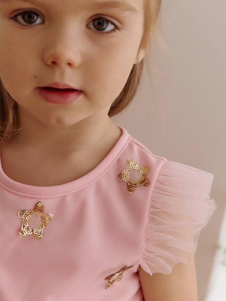 Princess Dress with Stars Costume blue+rose - vertbaudet enfant 